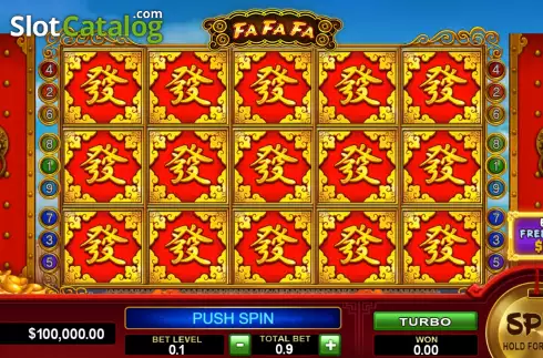 Скрин2. Fa Fa Fa (Funky Games) слот