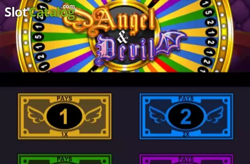 Скрин2. Angel and Devil (Wheel Of Fortune) слот