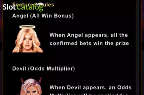 Скрин7. Angel and Devil (Wheel Of Fortune) слот