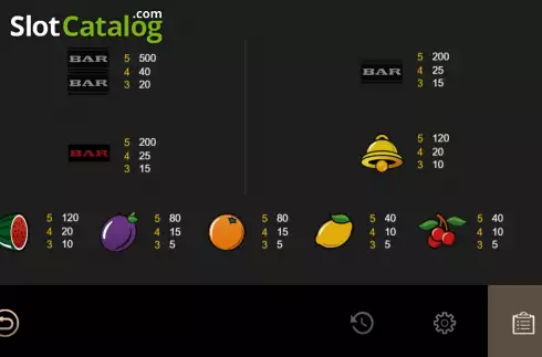 Скрин4. Classic Fruit Machine слот