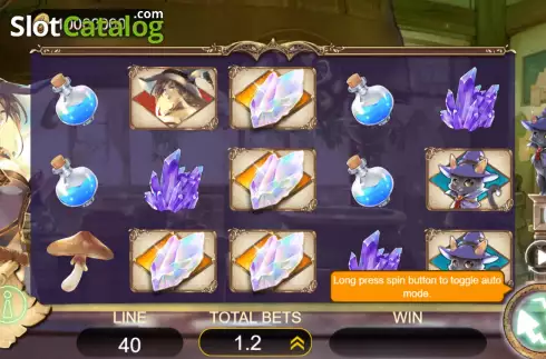 Скрин2. Alchemy Magic (Funky Games) слот