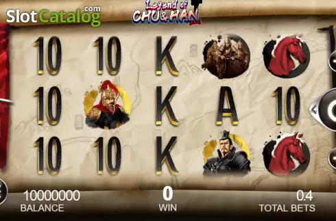 Скрин2. Legend of Chu and Han слот