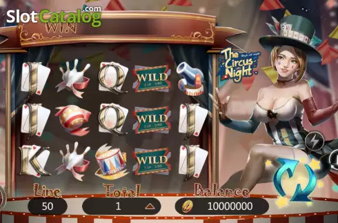 Скрин2. The Circus Night слот