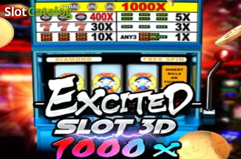 Excited Slot 3D 1000X логотип