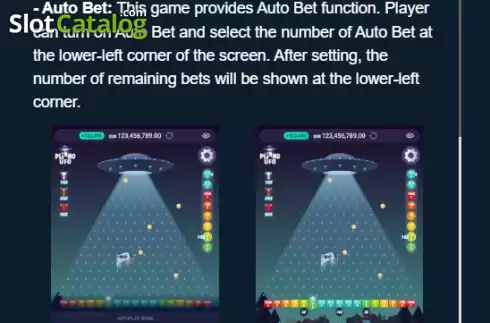 Скрин6. Plinko UFO слот