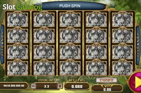 Скрин2. White Tiger (Funky Games) слот