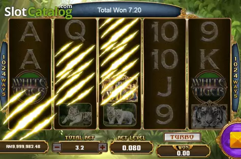Скрин4. White Tiger (Funky Games) слот