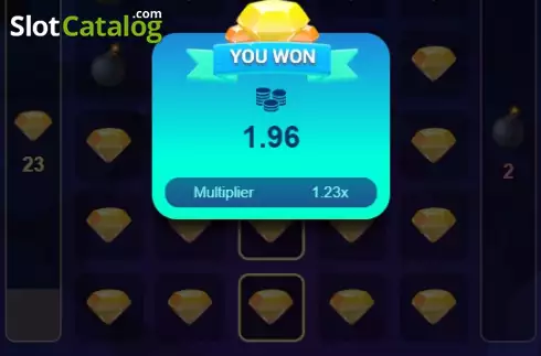 Скрин3. Mines (Funky Games) слот