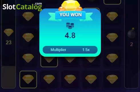 Скрин4. Mines (Funky Games) слот