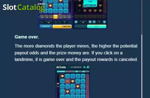 Скрин6. Mines (Funky Games) слот