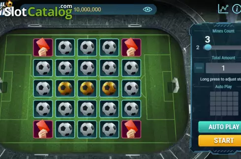 Скрин2. Football Mines слот