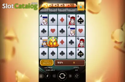 Скрин2. Royal Ace (Funky Games) слот