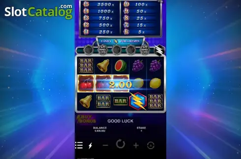 Скрин3. 777 Blazing 4 Blit слот