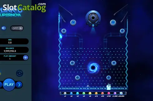Скрин3. Plinko Supernova слот