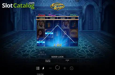 Скрин3. Emirates Reign слот
