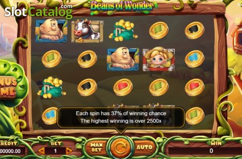 Скрин2. Beans of Wonder слот