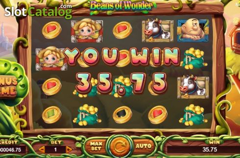 Скрин7. Beans of Wonder слот