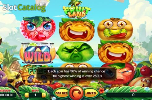 Скрин2. Fruit Land слот