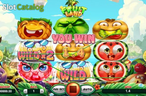 Скрин3. Fruit Land слот