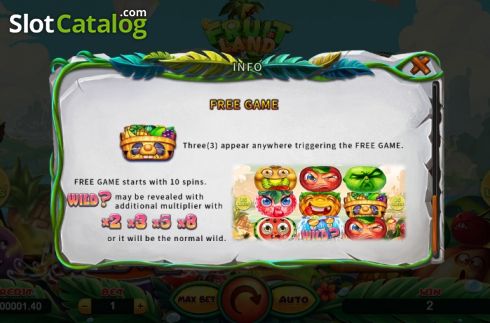 Скрин8. Fruit Land слот
