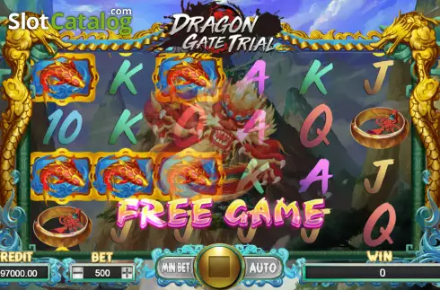 Скрин3. Dragon Gate Trial слот