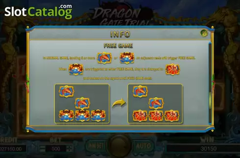 Скрин6. Dragon Gate Trial слот
