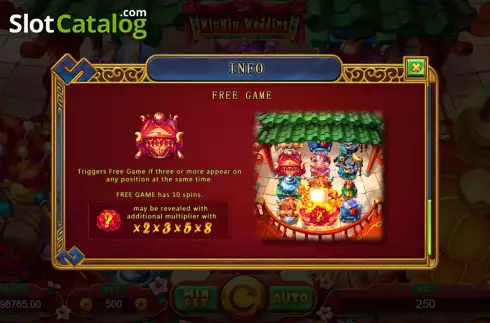 Скрин5. Niu Niu Wedding слот