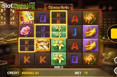 Скрин3. Chinese Herbs слот