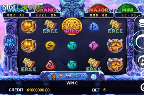 Скрин2. Legendary Vikings слот