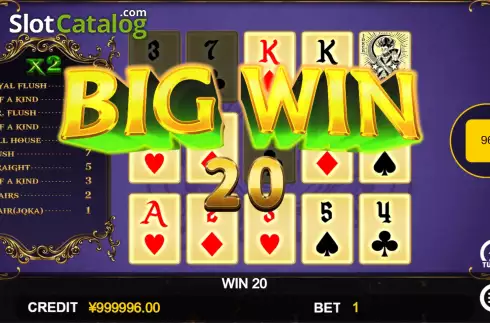 Скрин3. Fancy Poker 5 слот