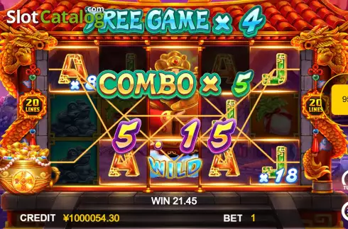 Скрин5. God Of Wealth (Funta Gaming) слот