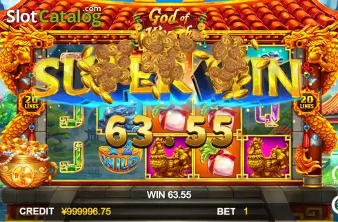 Скрин7. God Of Wealth (Funta Gaming) слот