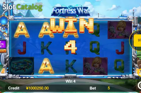 Скрин3. Fortress War слот
