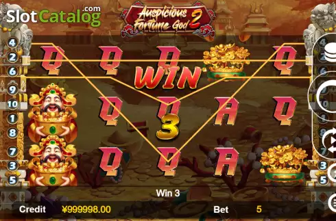 Скрин3. Auspicious Fortune God 2 слот