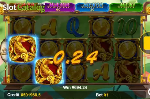 Скрин3. Fortune Koi (Funta Gaming) слот