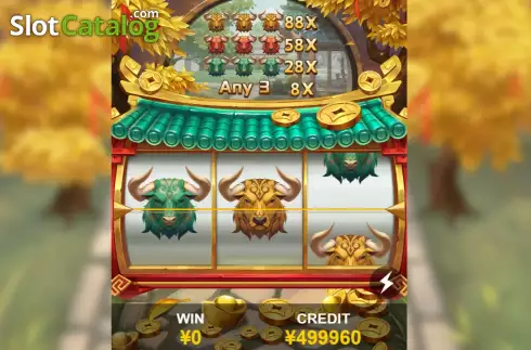 Скрин2. Niu Zhuan Qian Kun слот