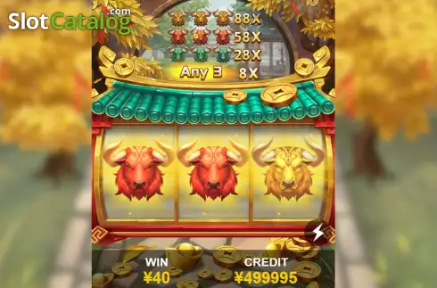 Скрин3. Niu Zhuan Qian Kun слот