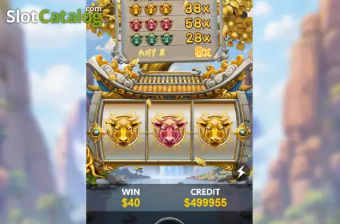 Скрин3. Niu Zhuan Qian Kun 2 слот