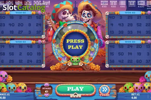 Скрин2. Calavera Bingo слот