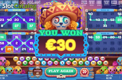 Скрин4. Calavera Bingo слот