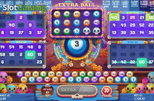 Скрин8. Calavera Bingo слот