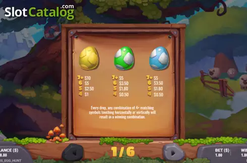 Скрин5. Thor's Egg Hunt слот