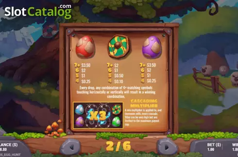 Скрин6. Thor's Egg Hunt слот