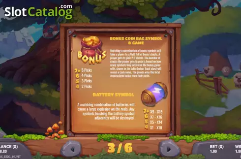 Скрин7. Thor's Egg Hunt слот