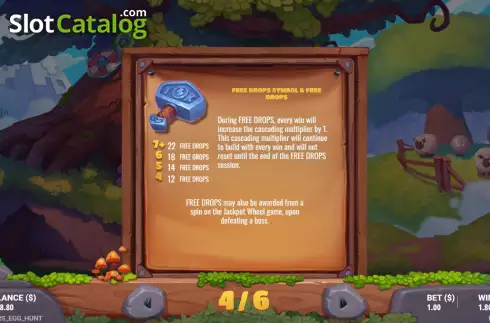 Скрин8. Thor's Egg Hunt слот