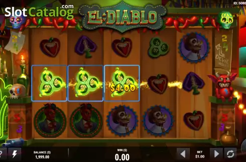 Скрин3. El Diablo слот