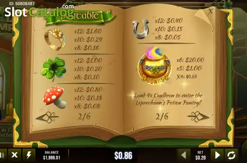 Скрин6. Leprechaun's Luck Emporium слот