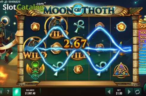 Скрин5. Moon of Thoth слот