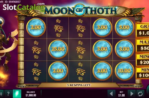 Скрин8. Moon of Thoth слот