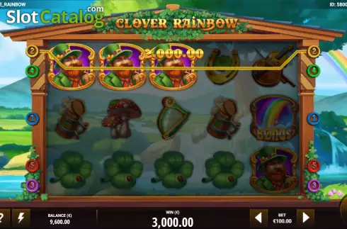 Скрин3. Clover Rainbow слот